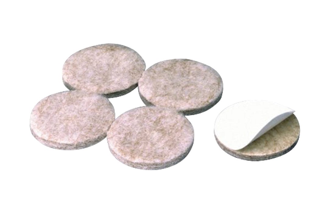 Felt round furniture swivel glide