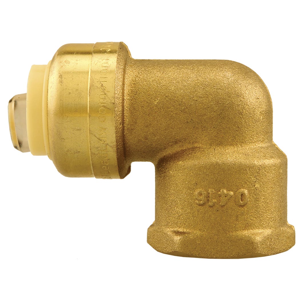 Female 90° Elbow, Lead-Free, 1/2-in. Pf X 1/2-in. Fpt