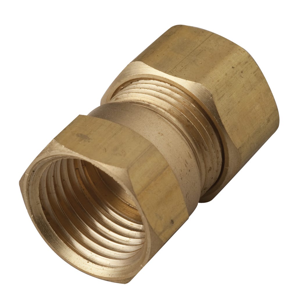 Female connector solid brass for faucet