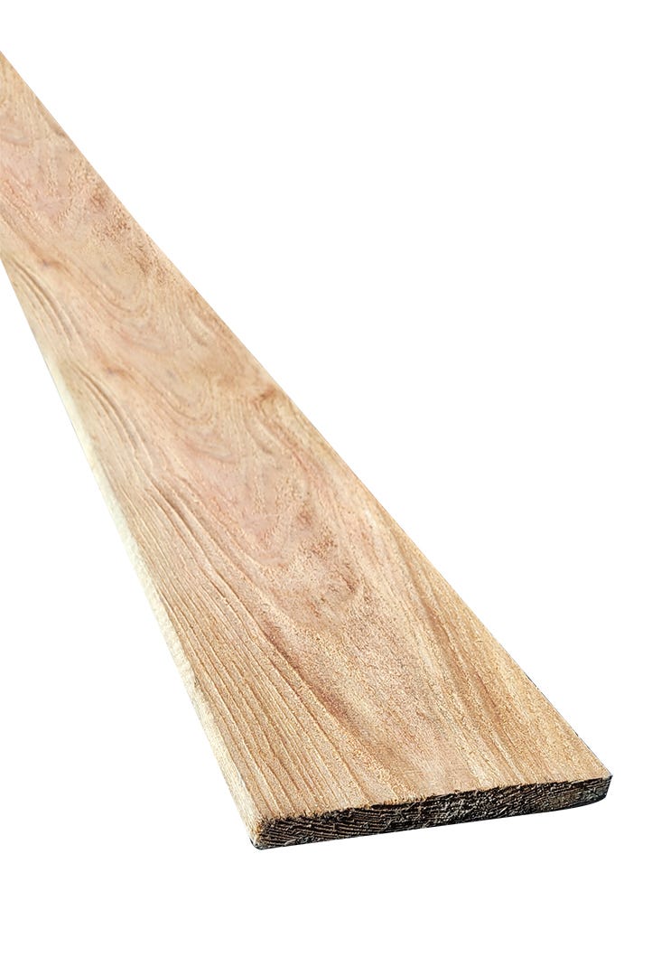 Fence cedar plank - 1 in. X 6 in. X 6 ft.