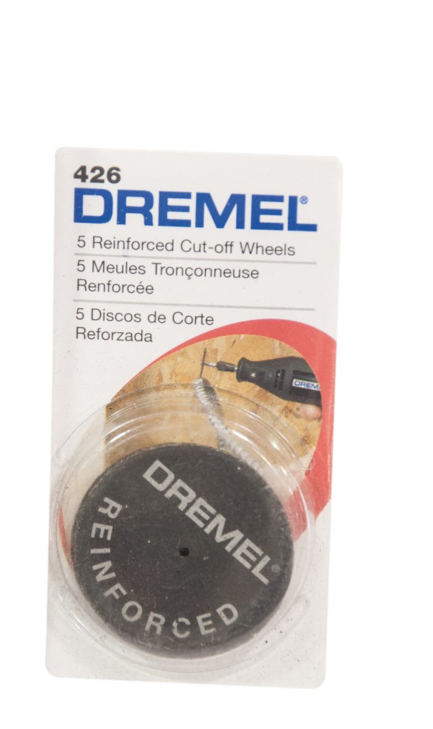 Dremel 426 1 1/4" Fiberglass Reinforced Cut-off Wheels, 5 Pack