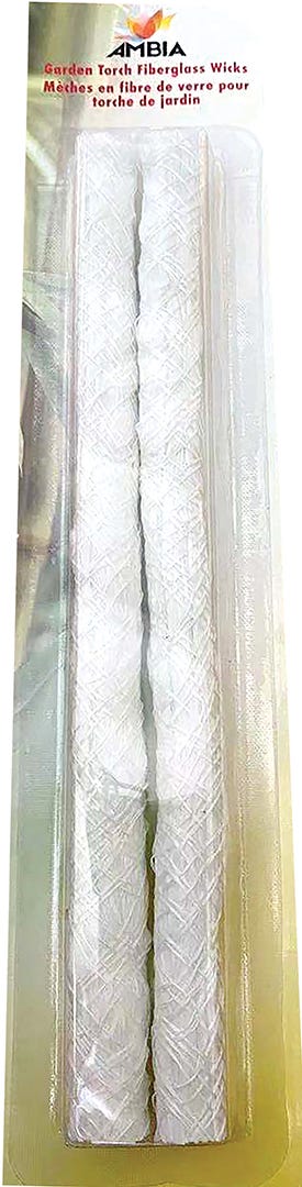 Fiberglass Wick for Garden Torches, 2/Pk