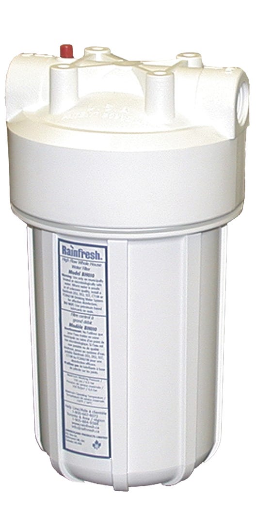 Filter housings for high flow