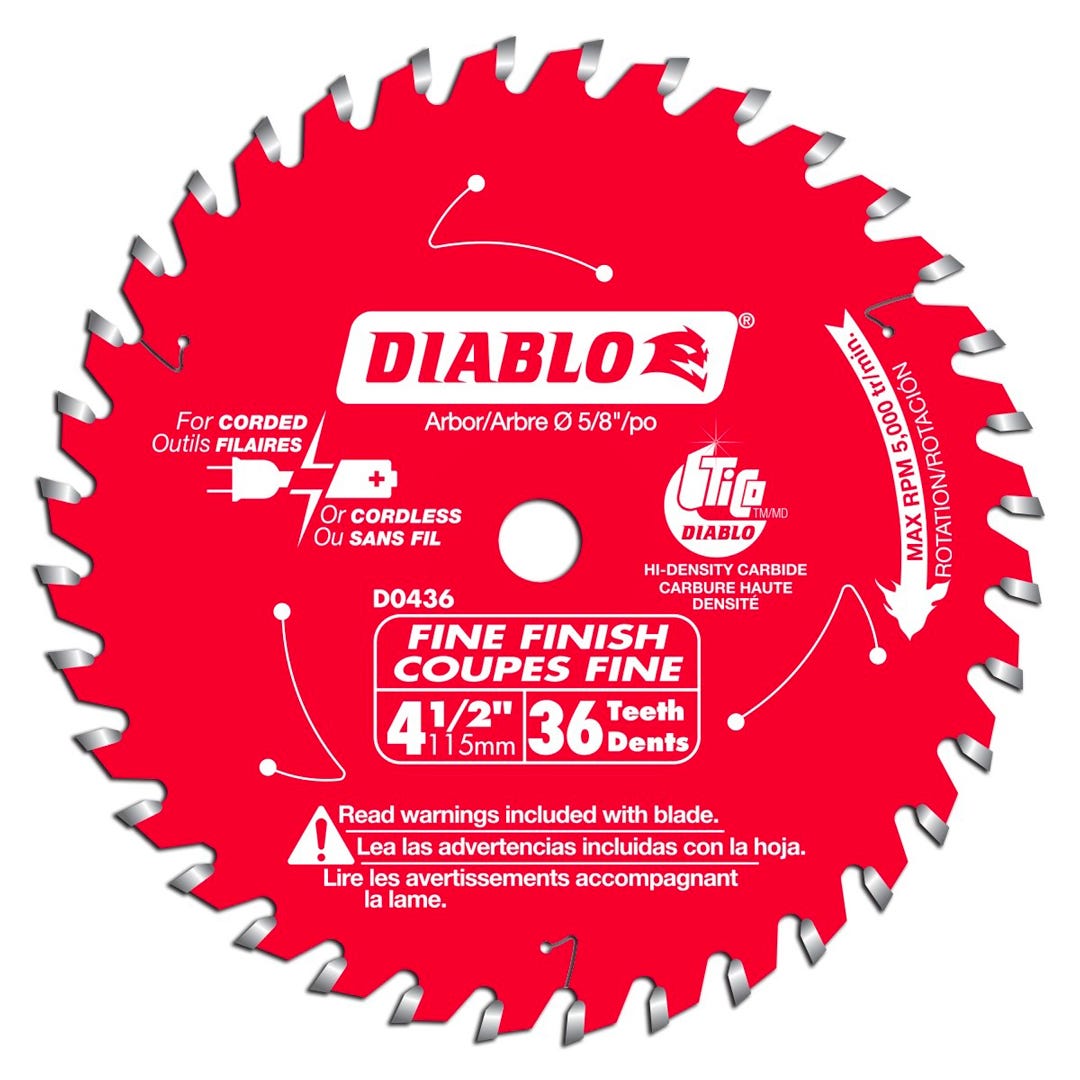 Finish Trim Saw Blade for Wood Cutting