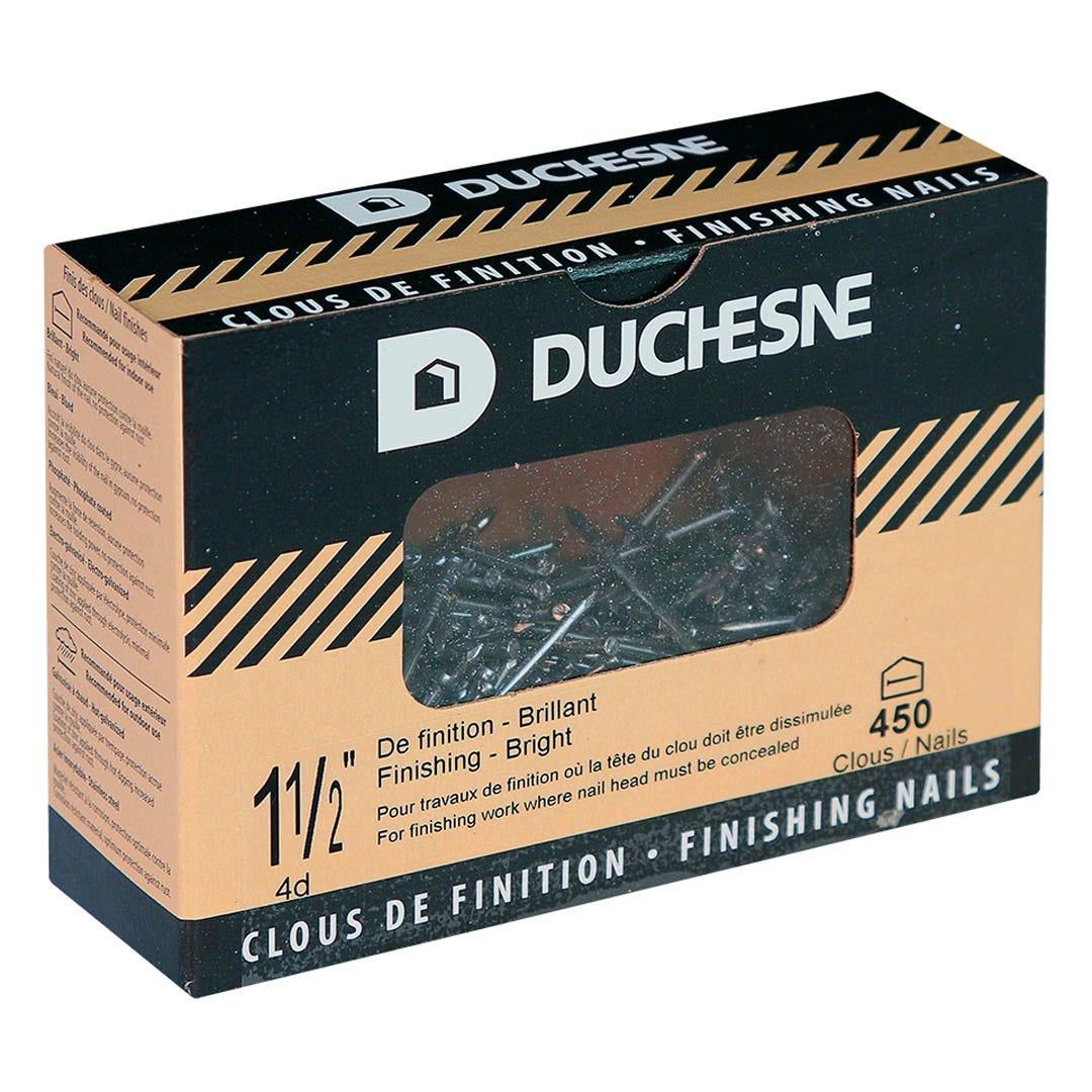 Finishing Nails, 1-1/2 in., 450/Box