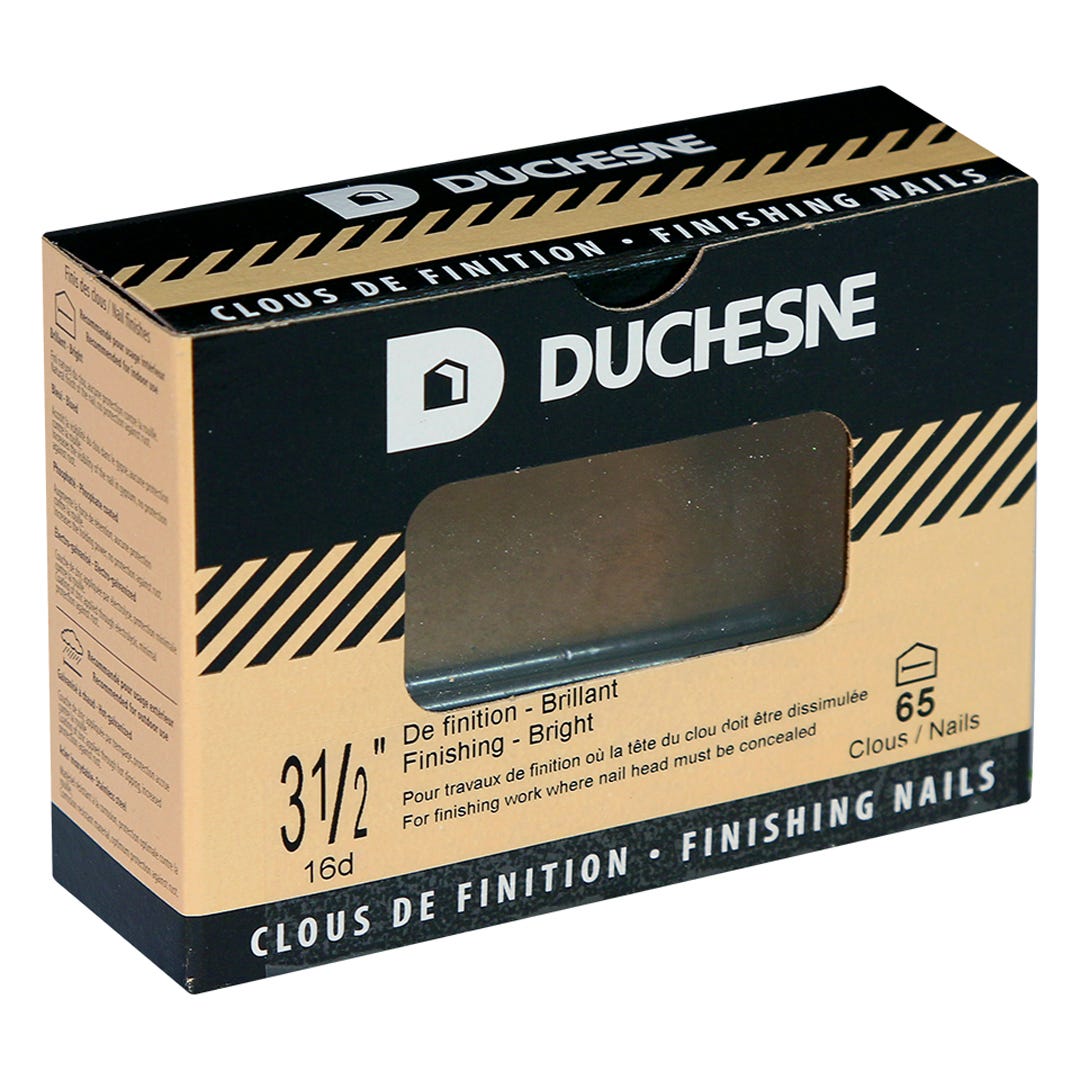 Finishing Nails, 3, 1/2 in., 65/Box
