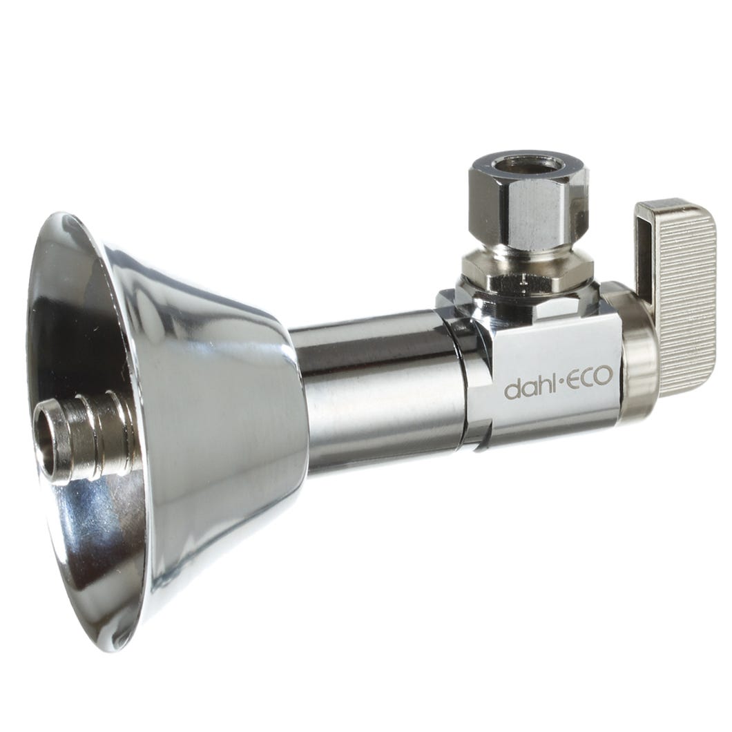 Finishing Valve Lead-Free, 1/2 Crimpex Ext. X 3/8 OD Comp