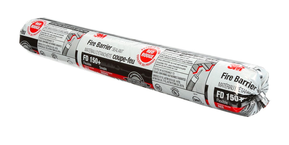 Firestop Sealant, Limestone, 20 oz