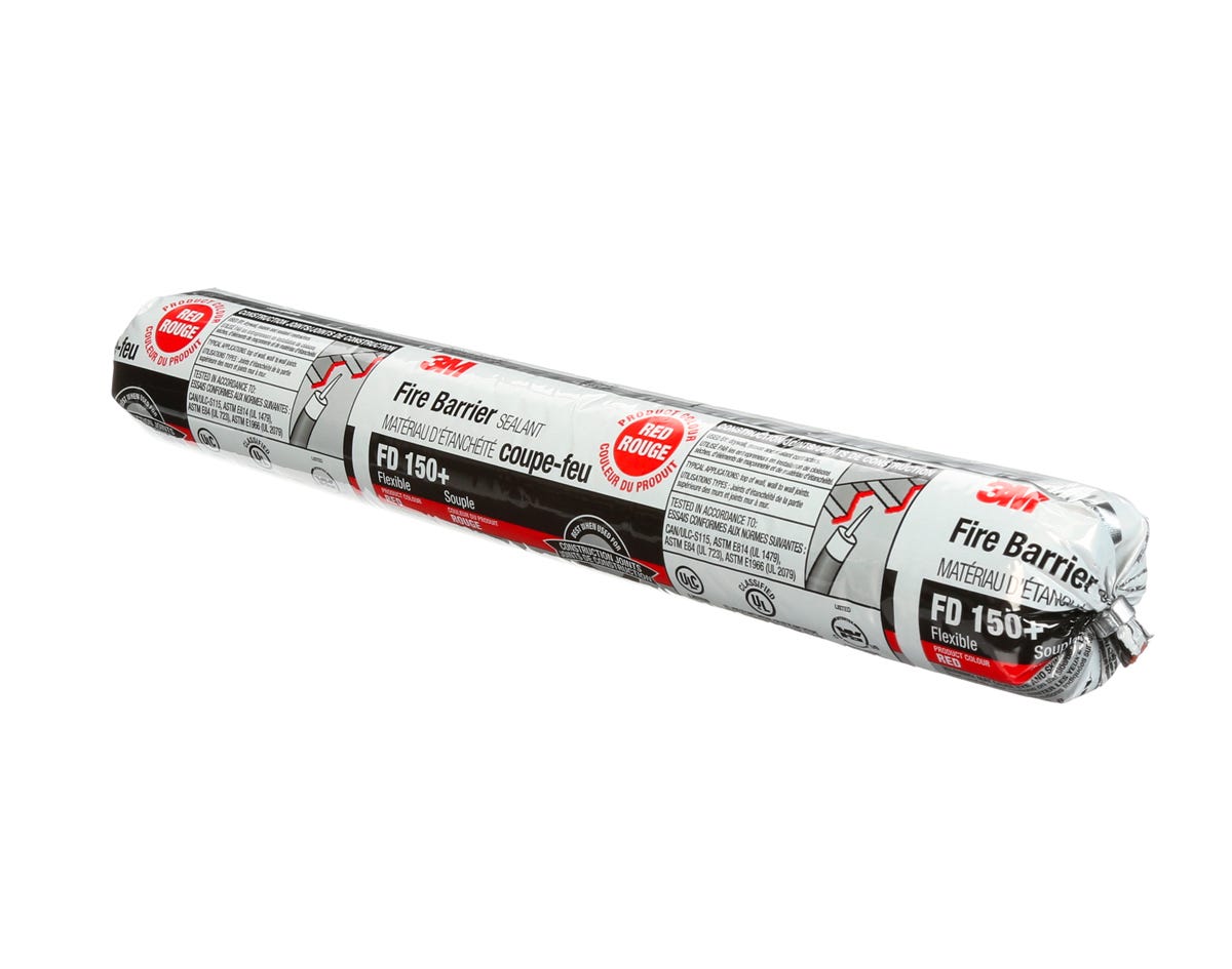 Fire Barrier Sealant, Red, 20 Oz