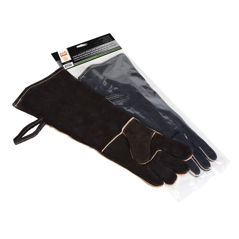 Fireplace Gloves Kevlar Thread Sewn
