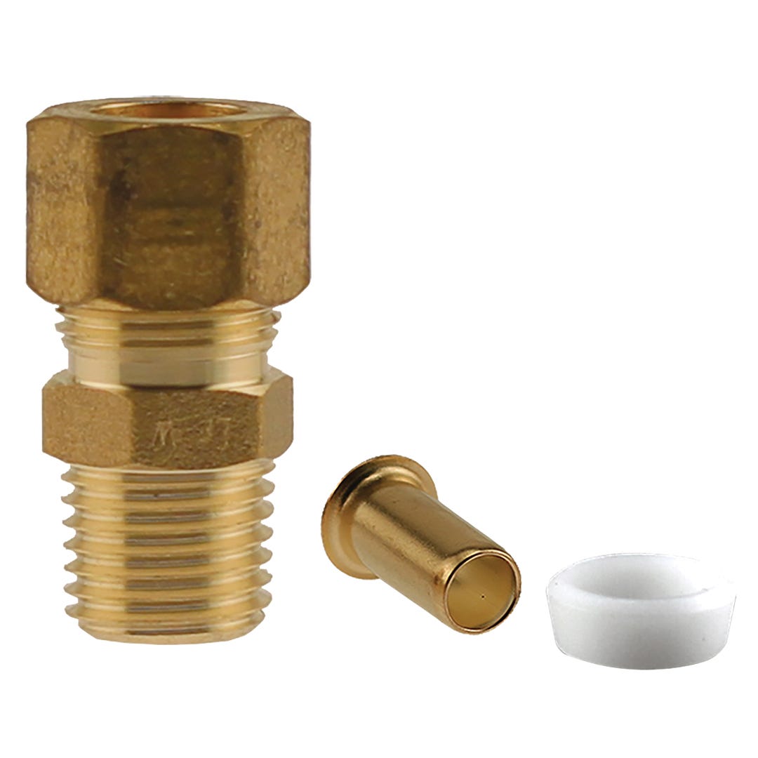 Fitting Compression Adapter, Male, 3/8-in. X 1/4-in.