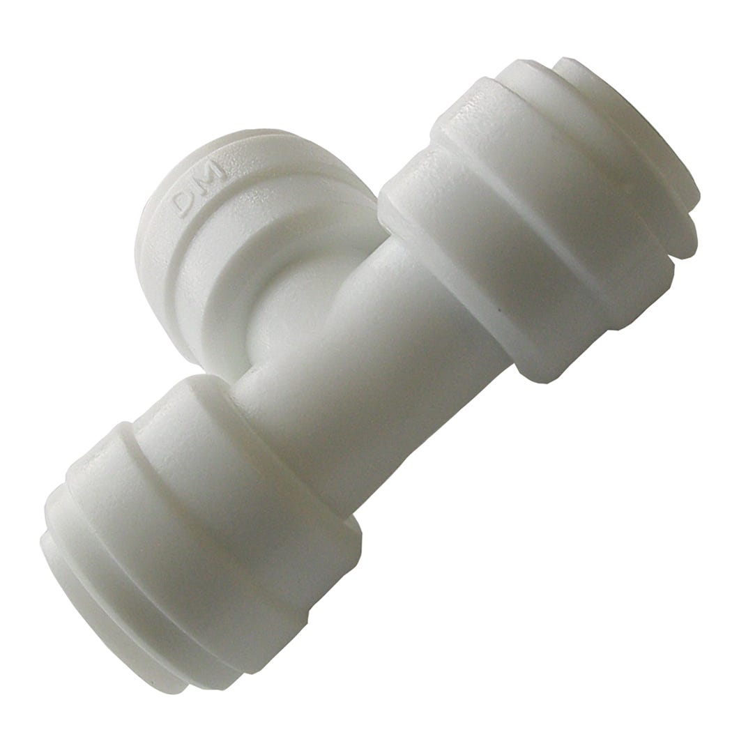Fitting Tee Union, Tube X Tube X Tube, 1/4-in. O.D.