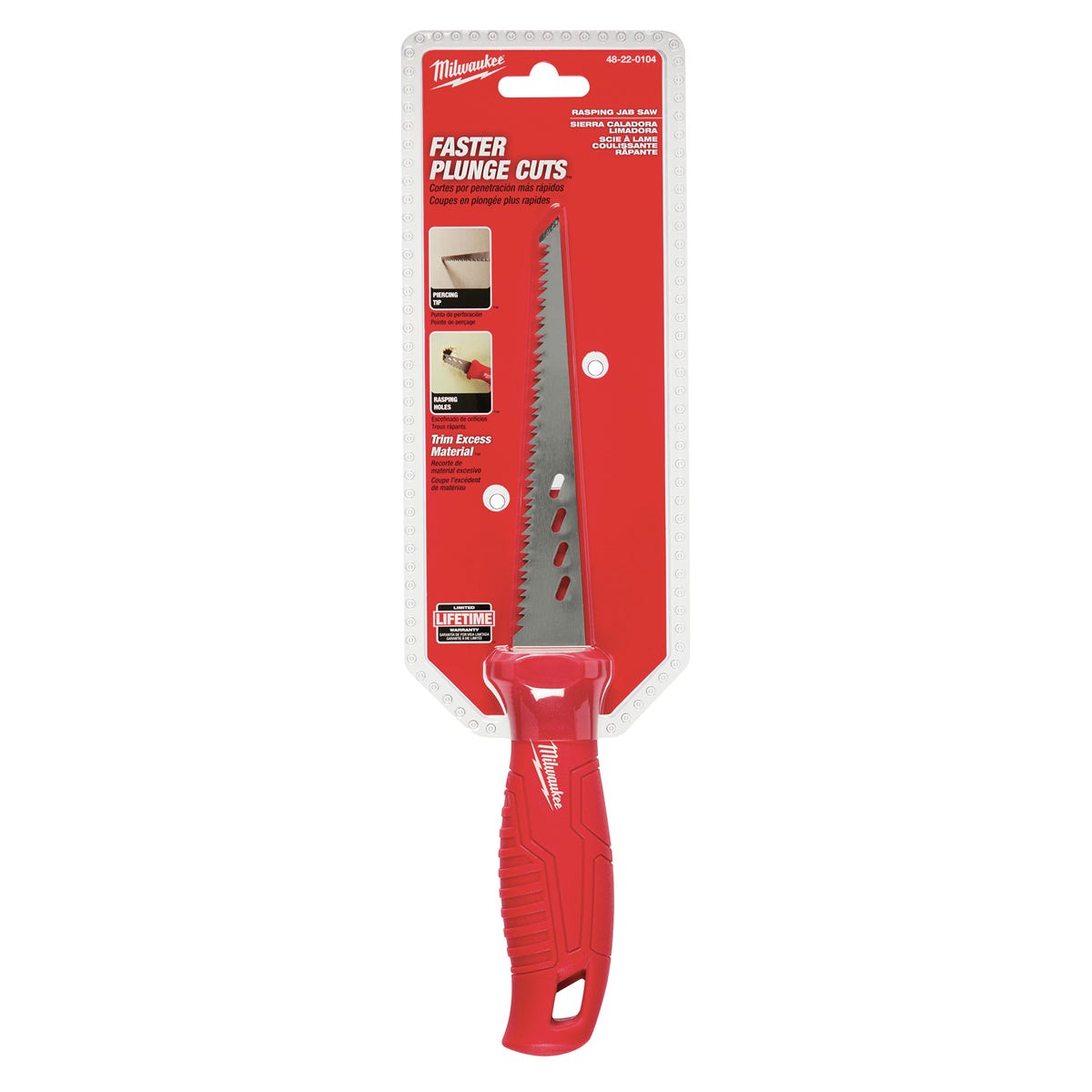 Fixed blade rasping