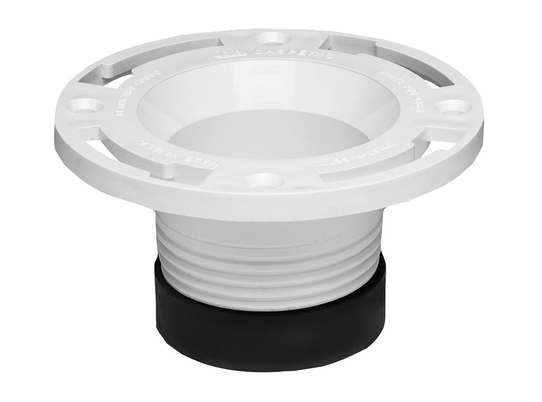 Flange Ajustable for Toilets, 4-in. X 3-in.