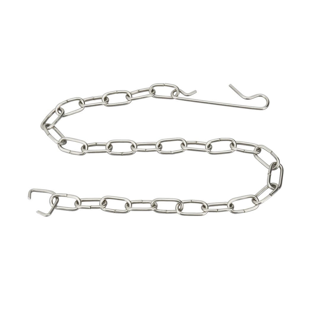 Flapper chain for toilet tank