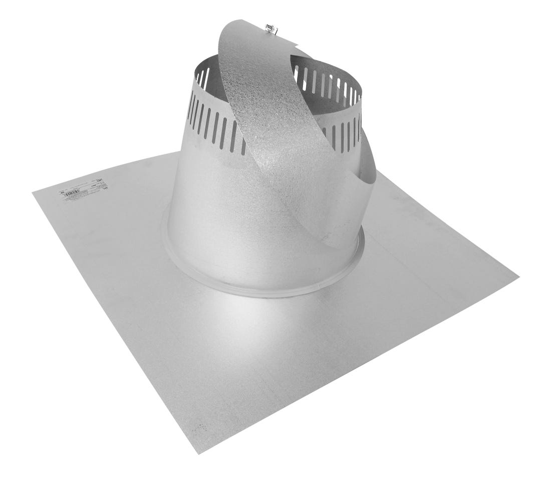 Flat Flashing, 0/12 to 1/12, 6-in.