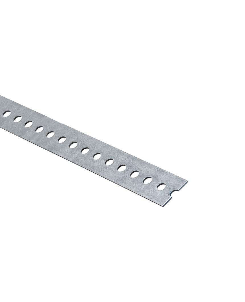 Flat Bar Perforated, Galvanized Steel