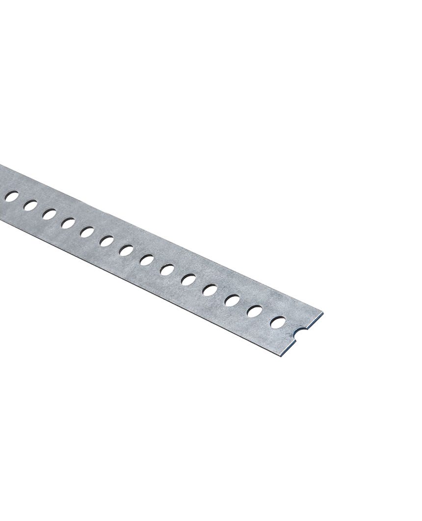 Flat Bar Perforated, Galvanized Steel