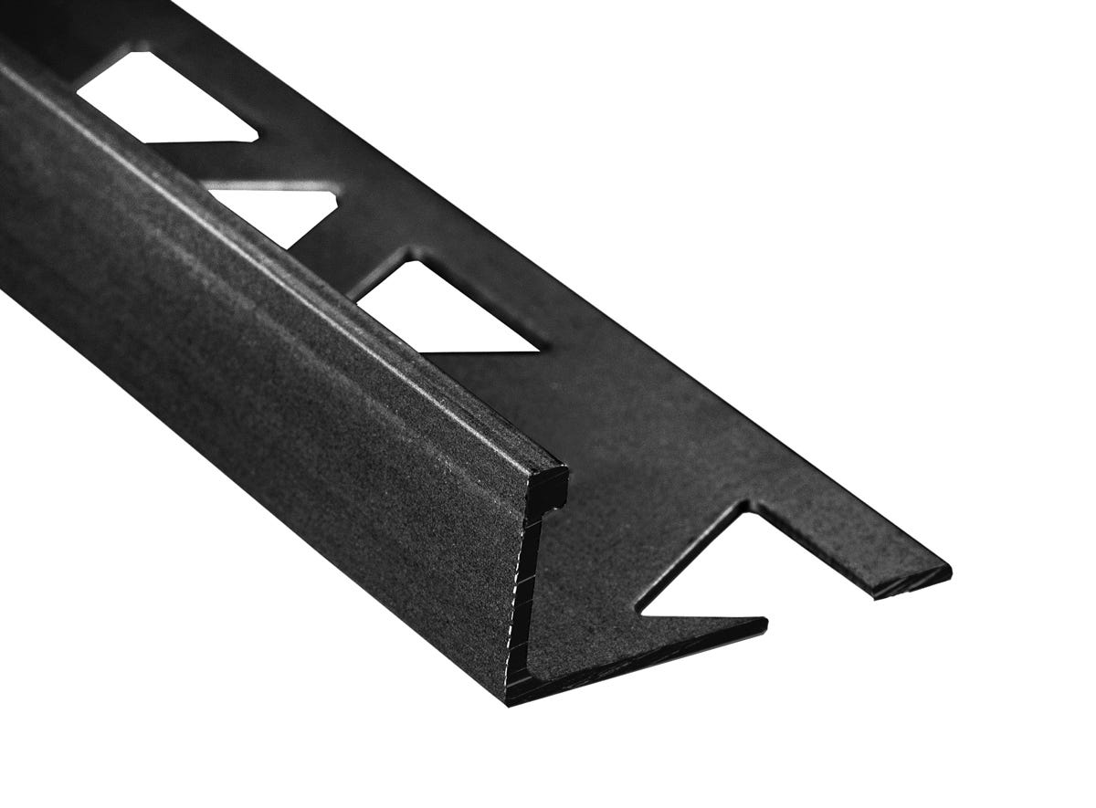 Metal Ceramic Molding, 12 mm x 8 ft., 12 mm x 8 ft., Black
