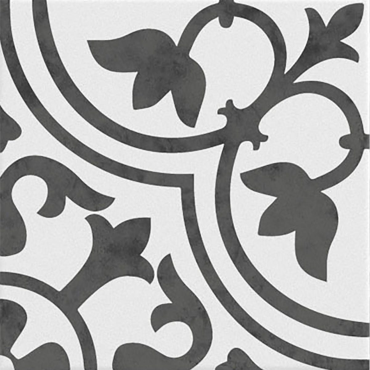 Porcelain Tile, 8 in. x 8 in., Braga Flower
