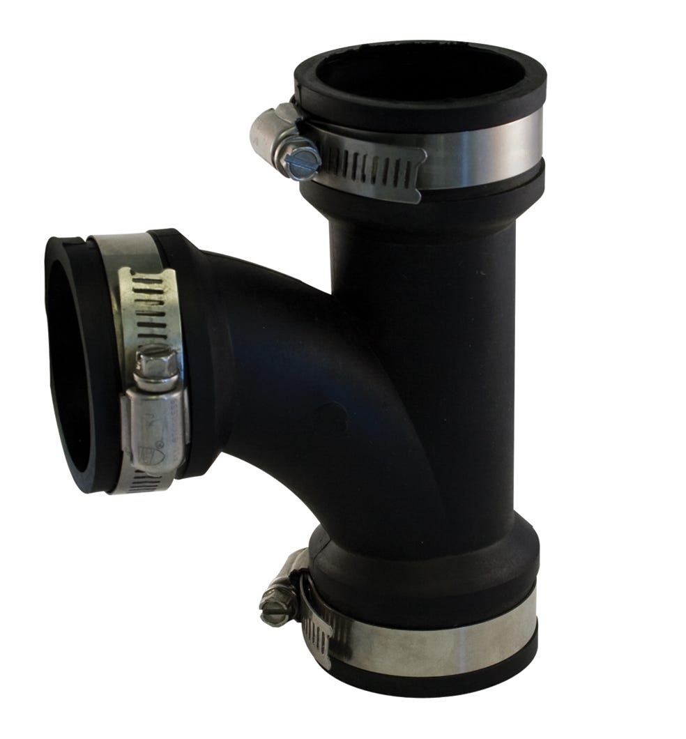 Flexible Coupling Tee, 1 1/2-in.