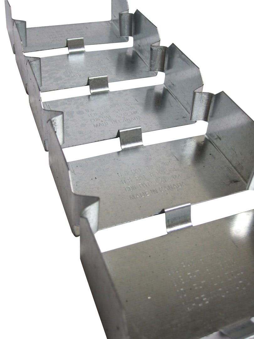 Flexible track galvanized steel