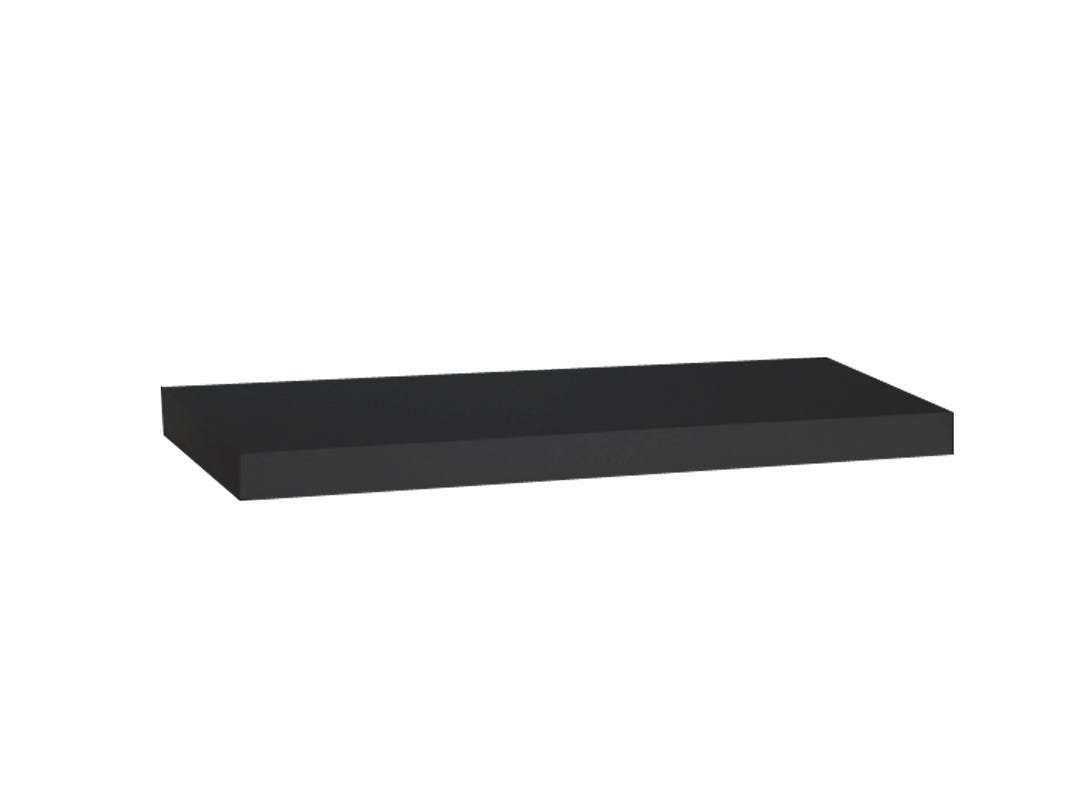 Floating shelve, Black, 23.6 in.