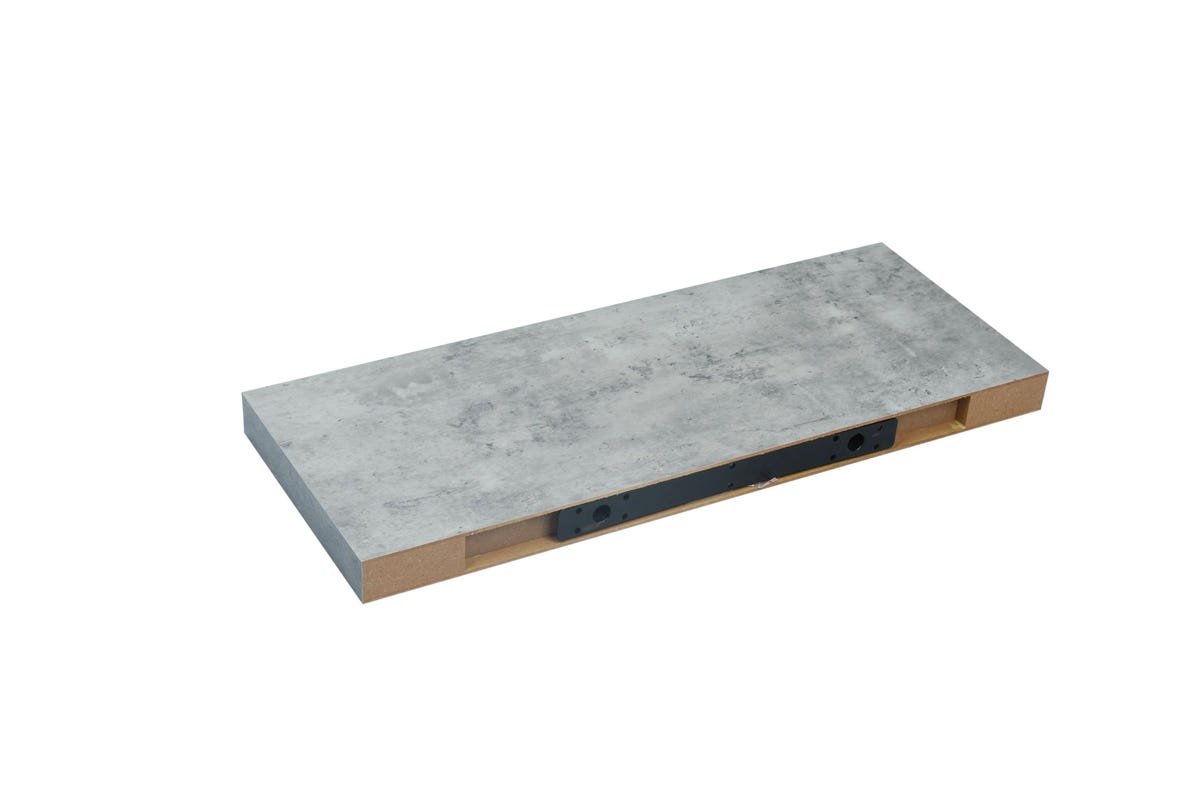 Floating shelve, Concrete effect floating, 23.6 in.