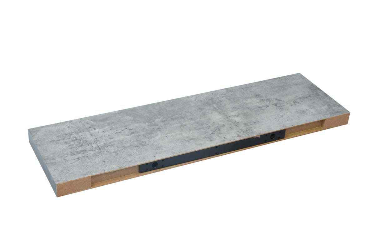 Floating shelve, Marble effect, 31.5 in.