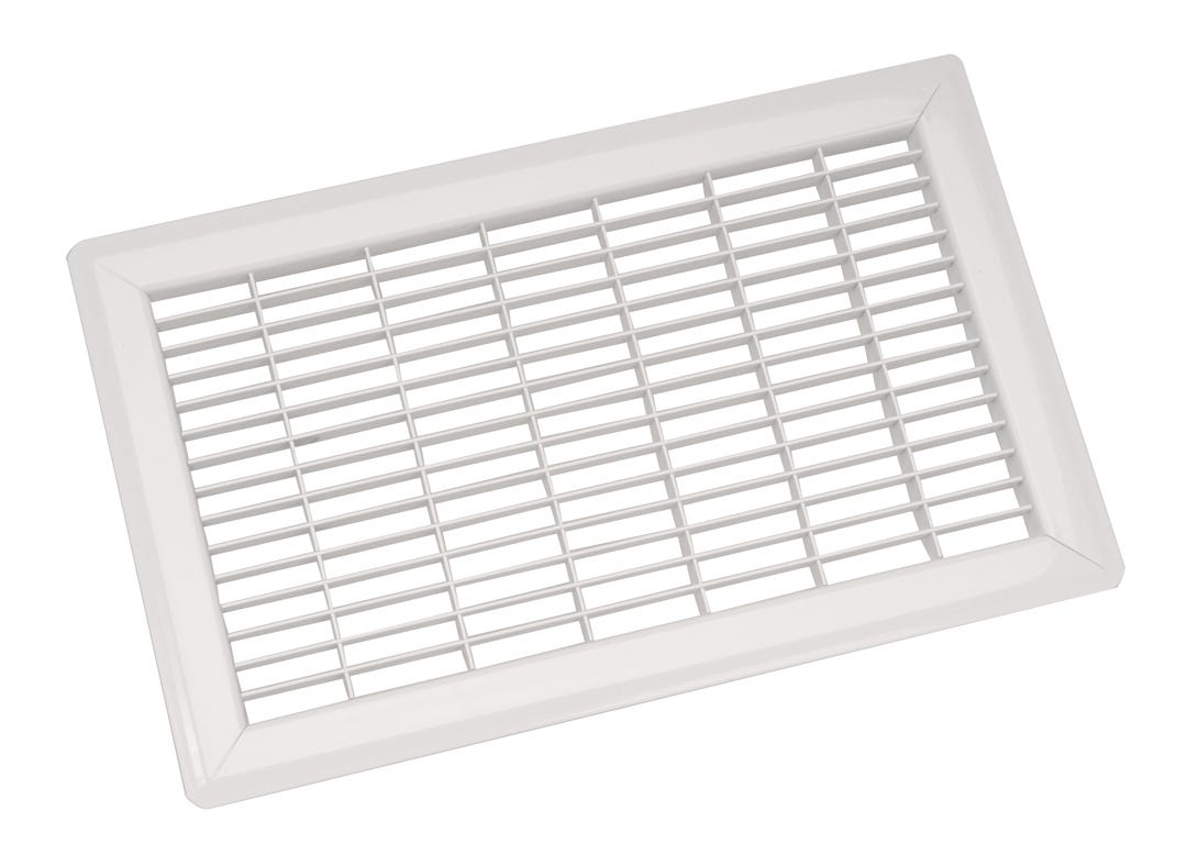 Floor Grille Return Air, Painted Metal
