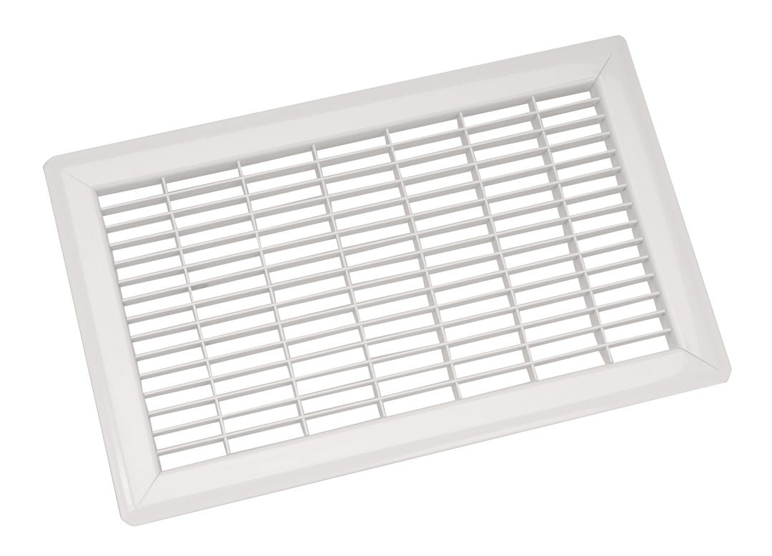 Floor Grille Return Air, Painted Metal