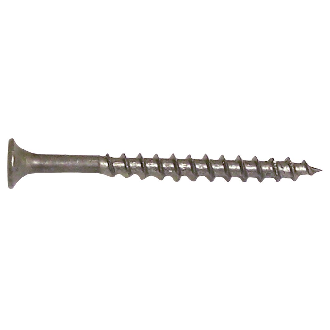 Screw for floor with flat head #8, 3-1/2 in., 1500/Pack