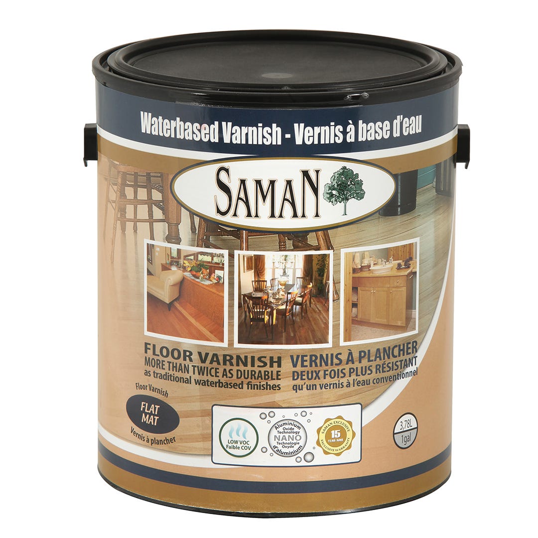 Floor varnish water based