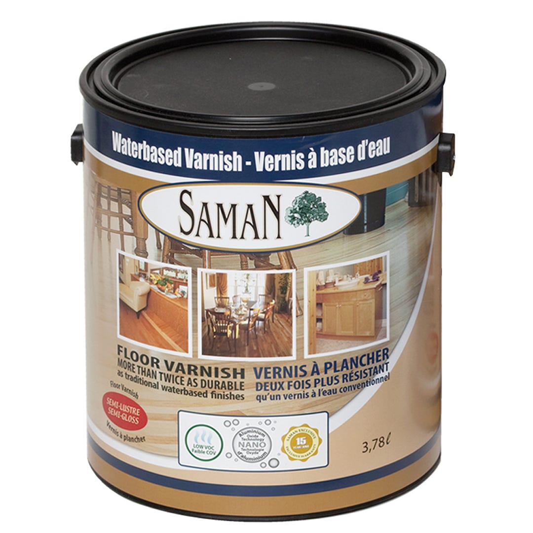 Floor varnish water based