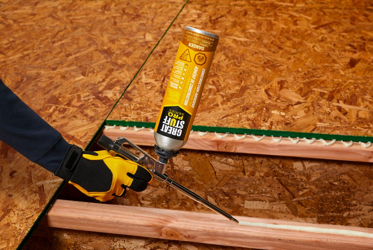 Foam Adhesive for Wall/Floor for Gun
