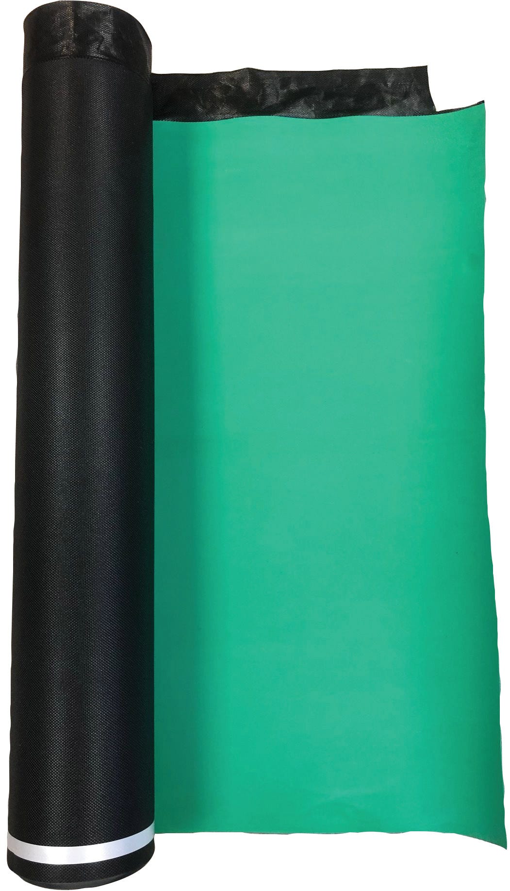 Foam Underlayment, 1.5 mm + 0.10 mm PE Film, Black and Green