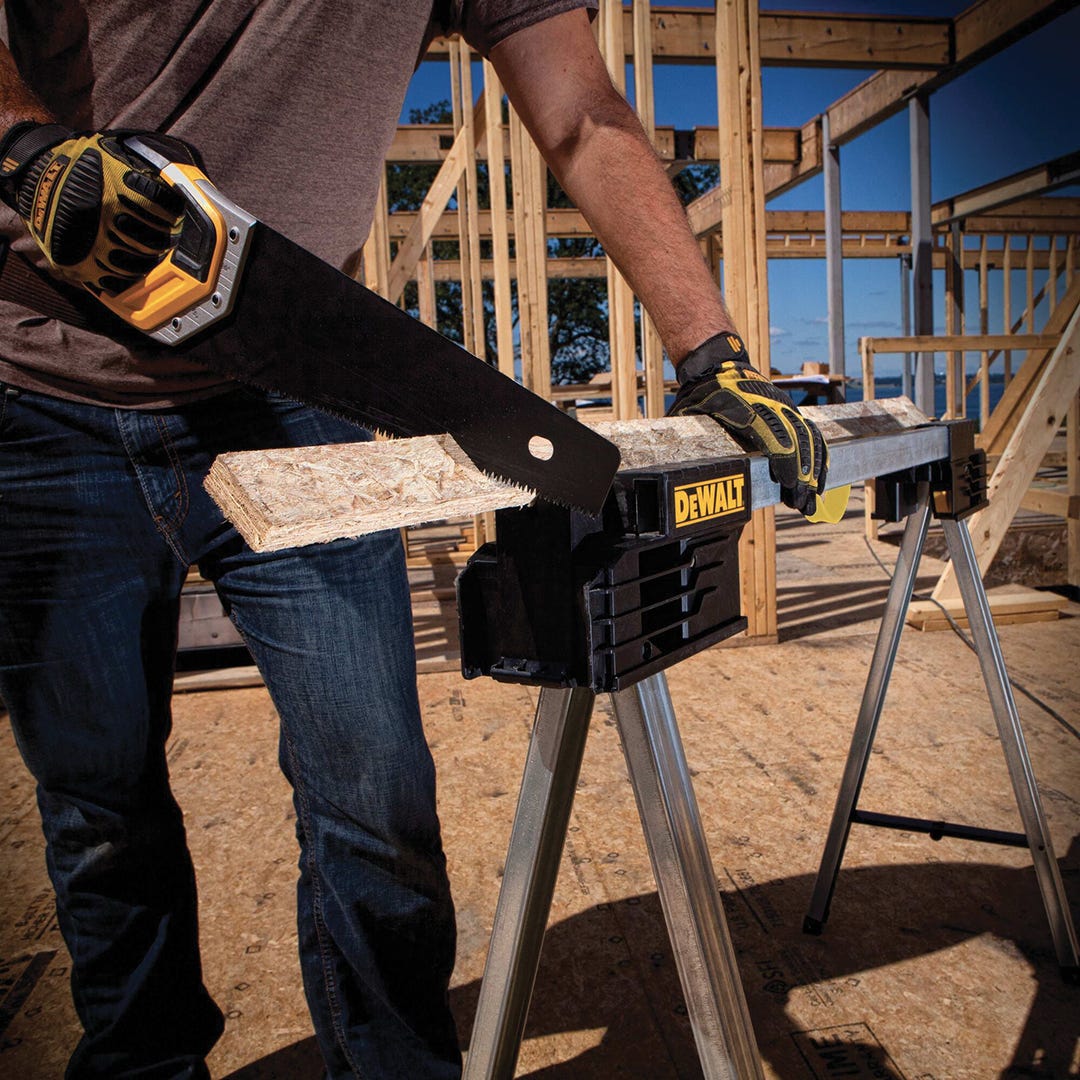 Folding Metal Sawhorse