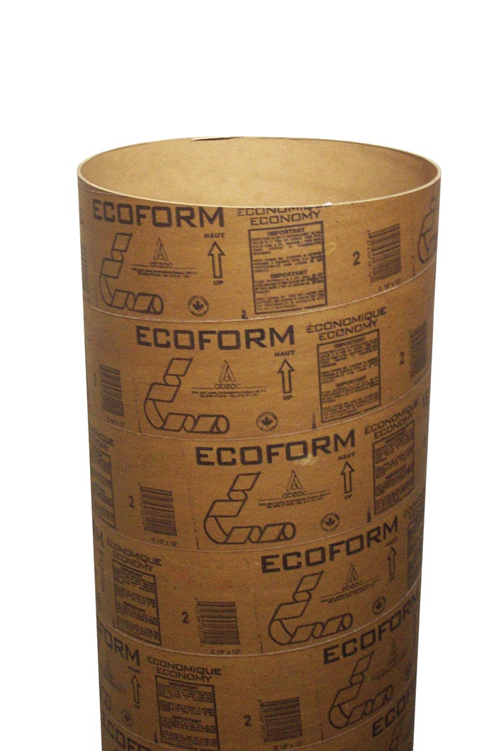 Formwork Tube Economy, 10-in. X 8-ft.