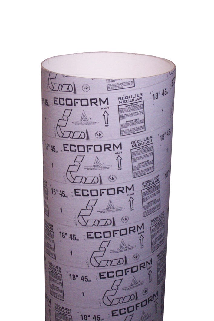 Formwork Tube Regular, 24-in. X 12-ft.