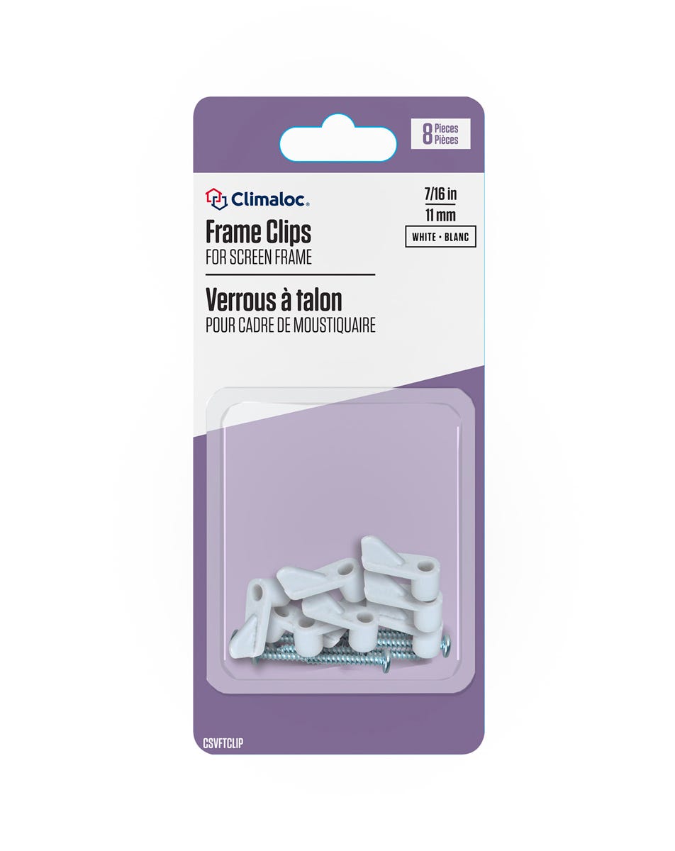 Frame clips for screen