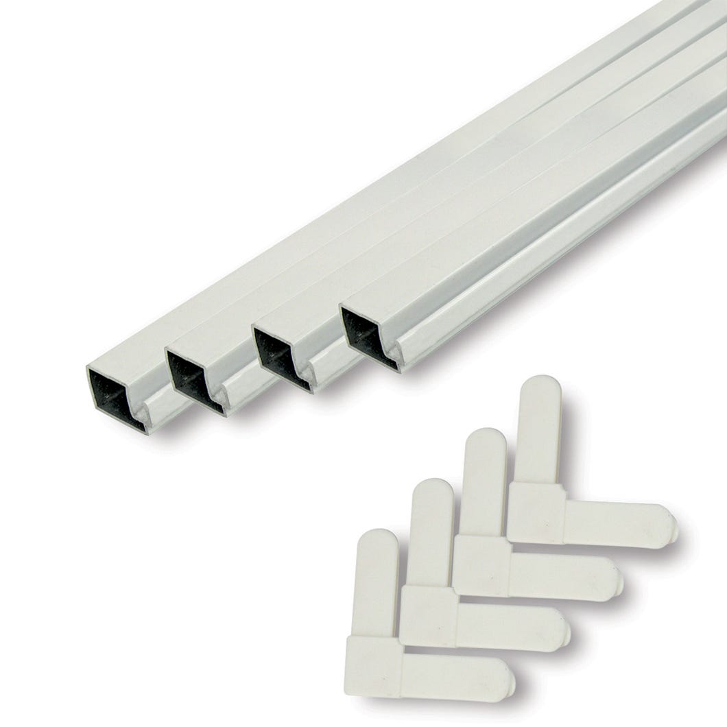 Frame kit for screen aluminum 48 in x 7/16 in