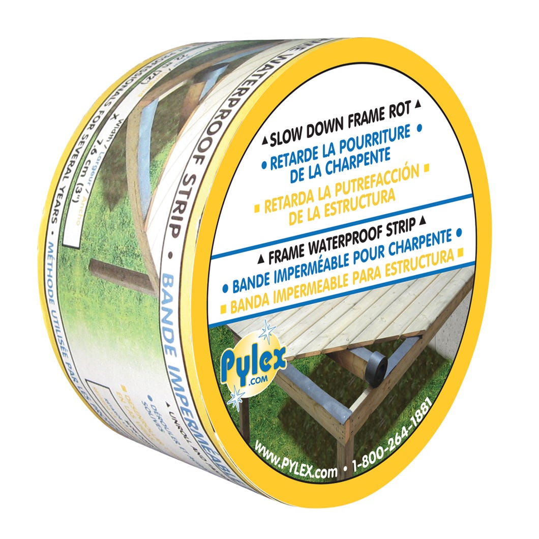 Frame waterproof strip