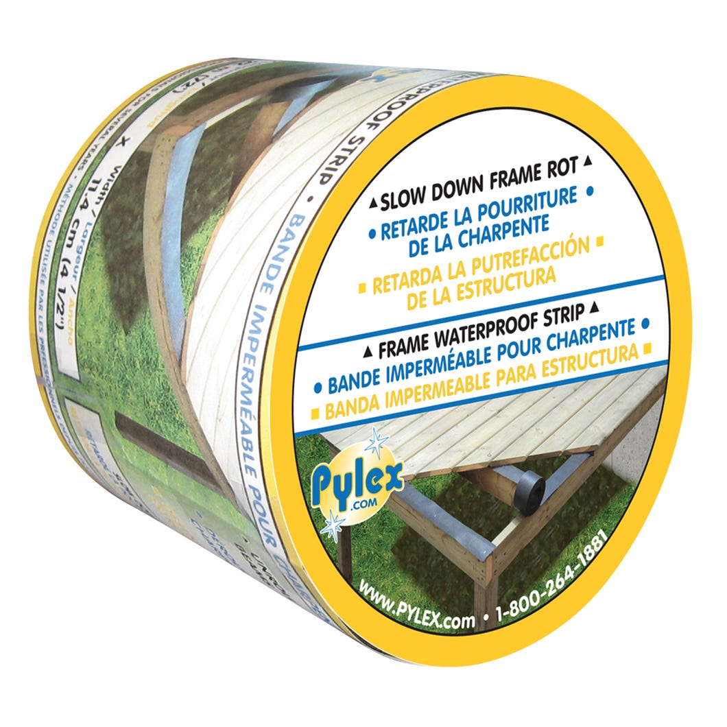 Frame waterproof strip
