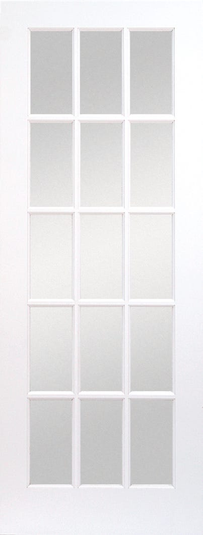 French Door 15 Tiles Morocco Glass, 30-in. X 80-in.