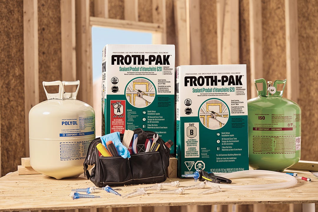 Froth-Pak sealant