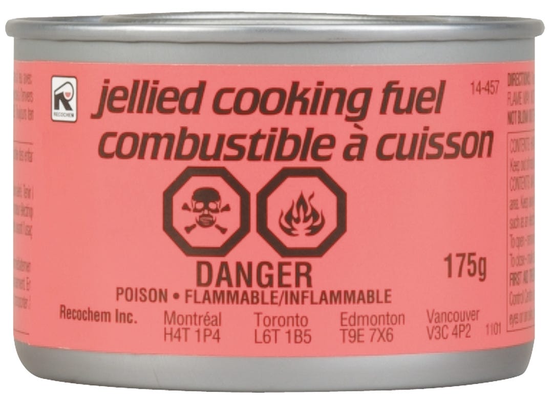 Jellied Cooking Fuel, 175 g