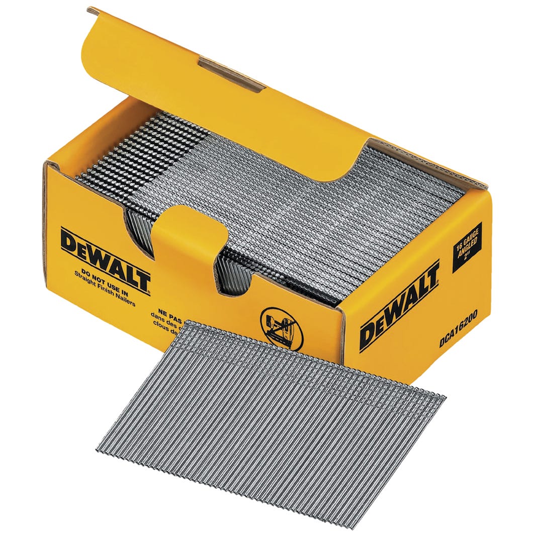 Galvanized Finish Nails 20° Angled, 16 Ga, 2-in., 2500/Pack
