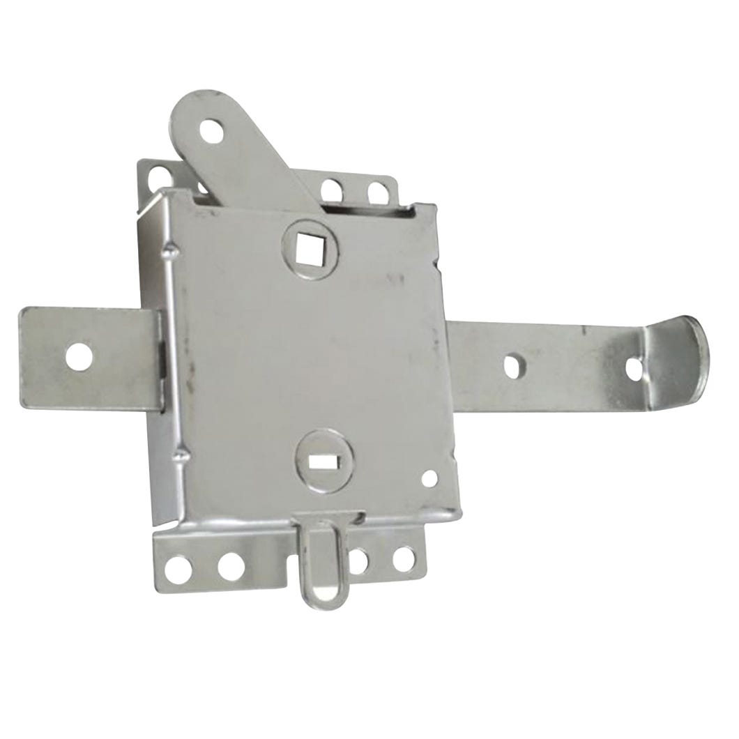 Garage door slide lock