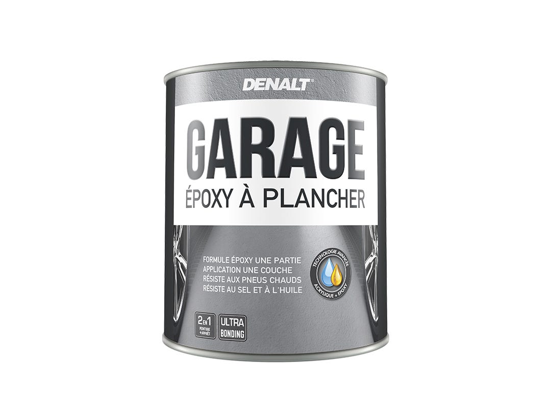 Garage Epoxy Coating Satin, Natural White, Quart