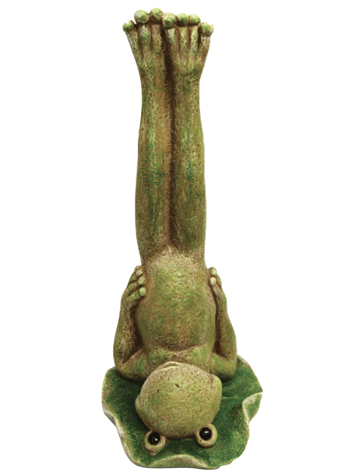 Decorative Garden Yoga Frog, 17 cm X 37.50 cm X 16.50 cm